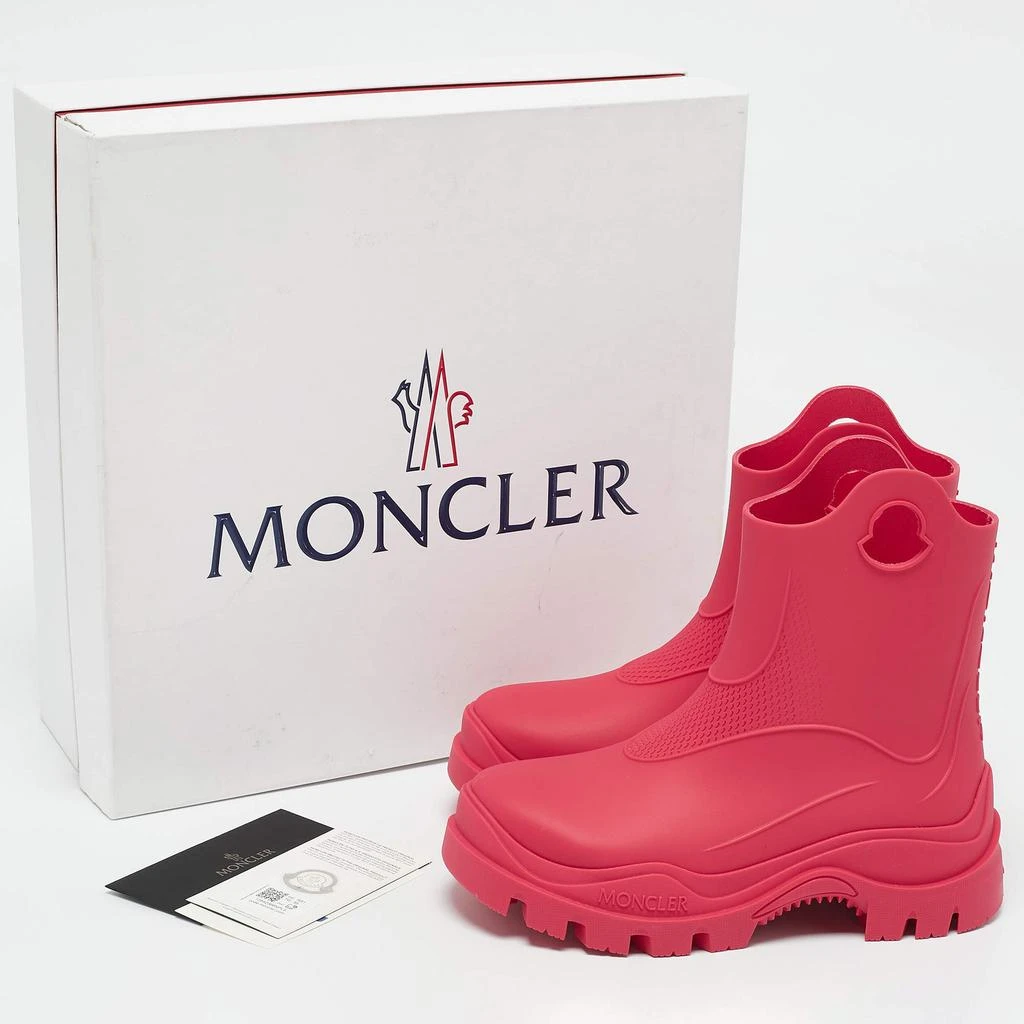 Moncler Moncler Pink Rubber Misty Rain Boots Size 35 9
