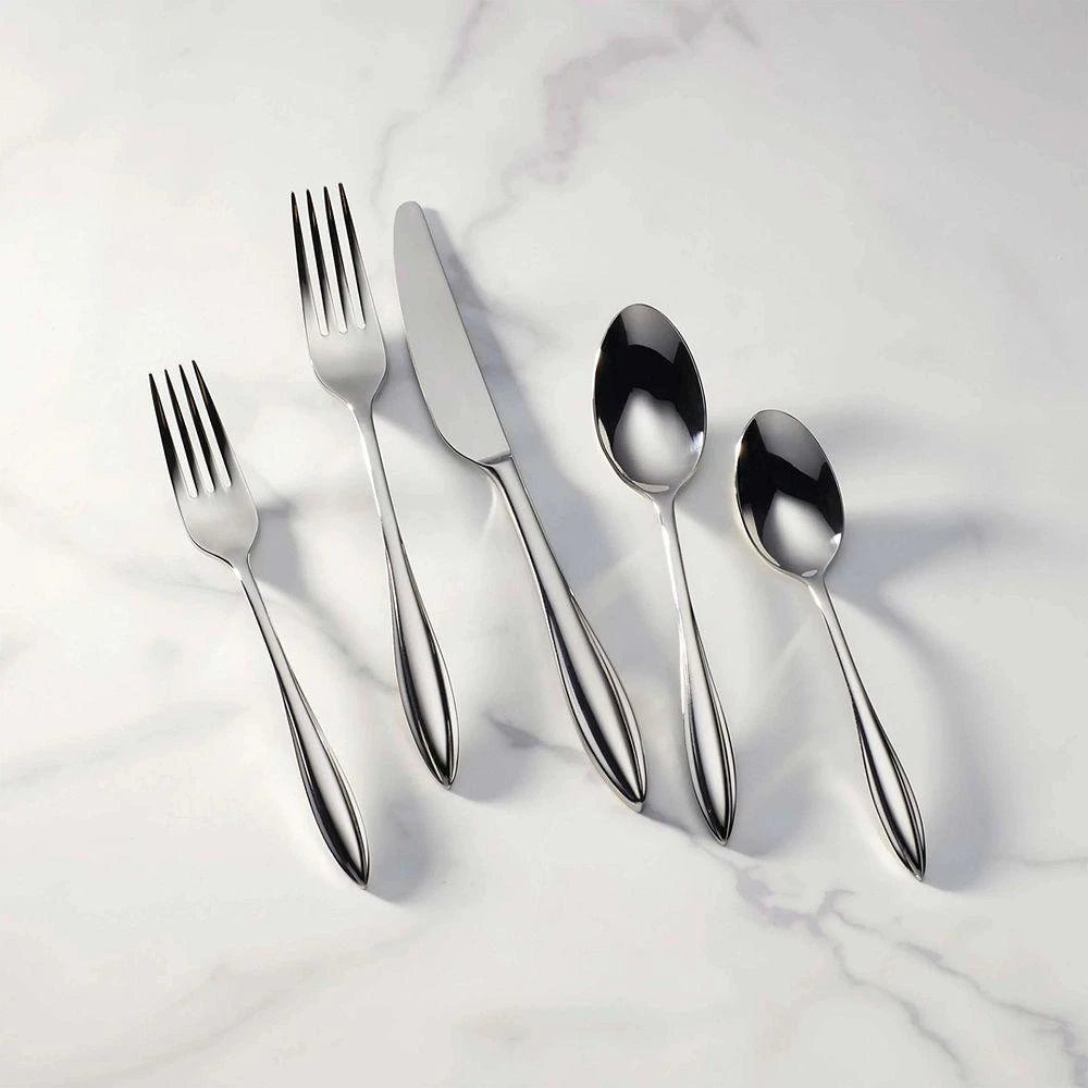 Lenox Sculpt 65-Piece Flatware Set 2