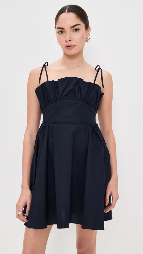 Kika Vargas Mia Dress Navy