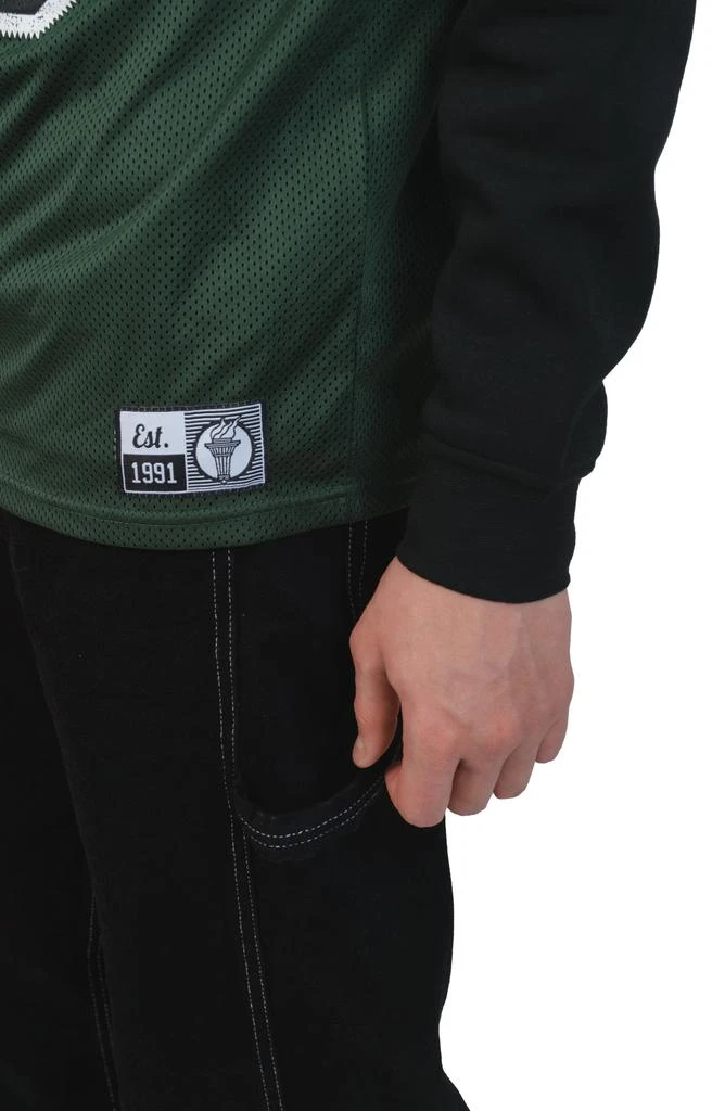 Brooklyn Cloth Jersey Layered Hoodie 3