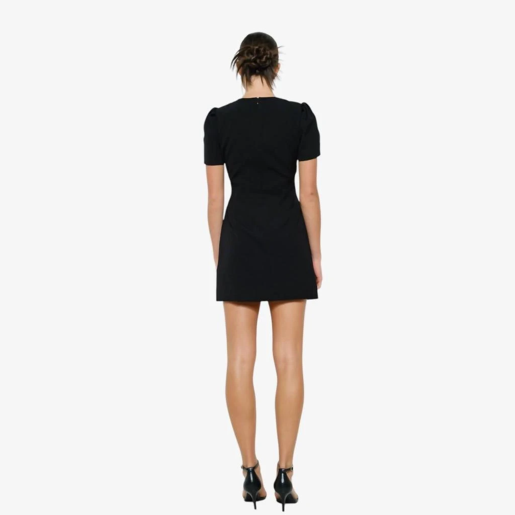 green emerald velvet dress Ina Dress  Saylor NYC