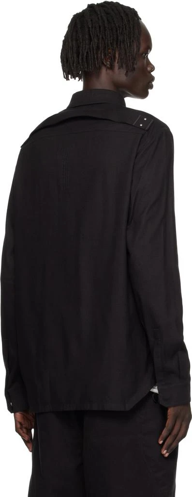 Rick Owens Black Concordians Fogpocket Shirt 3