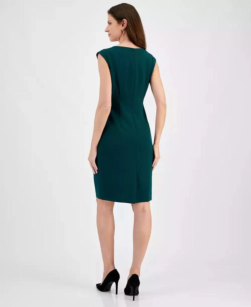 Kasper Petite Notch-Neck Sheath Dress 2