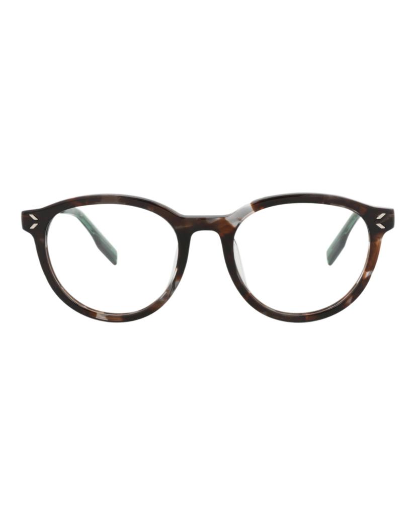 Alexander McQueen Round-Frame Acetate Optical Frames