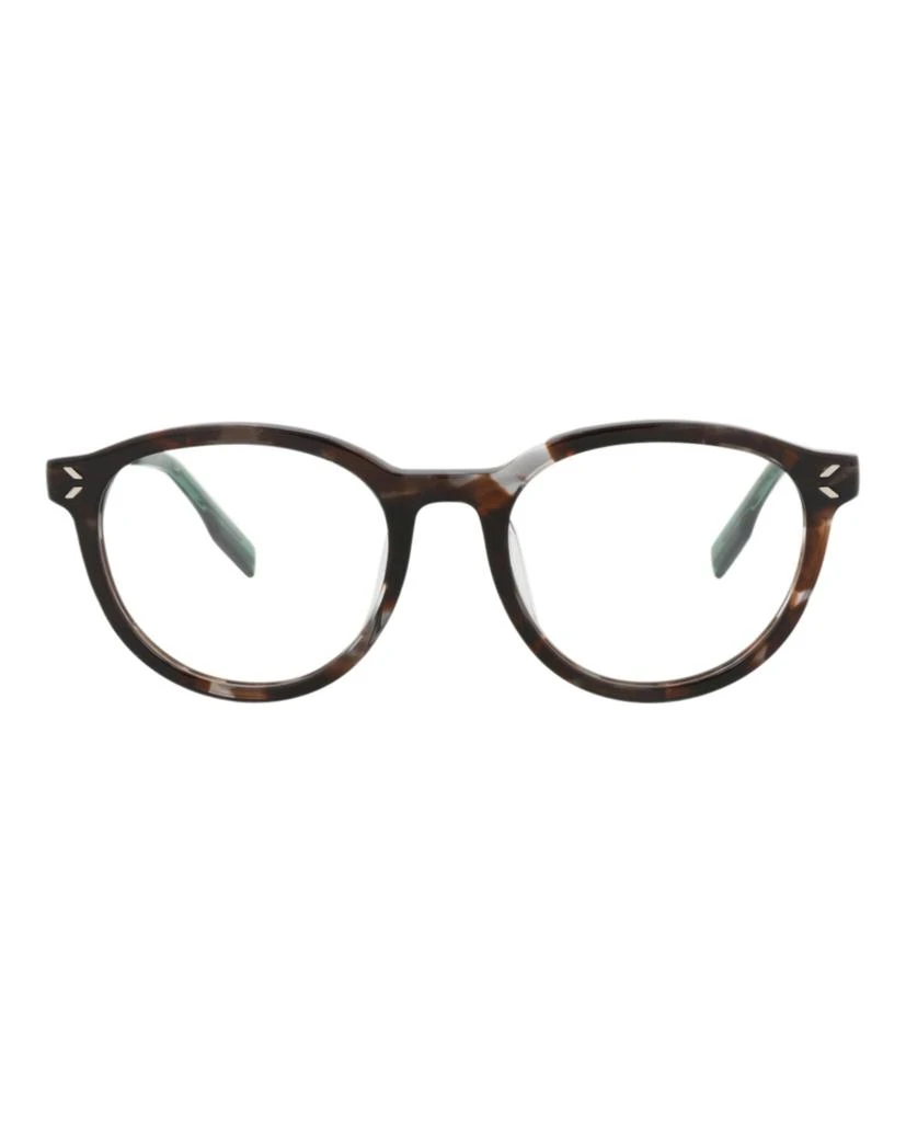 McQ Alexander McQueen Round-Frame Acetate Optical Frames 1