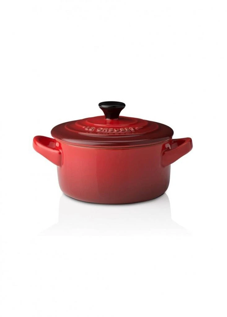 Le Creuset Stoneware petite round casserole. 1