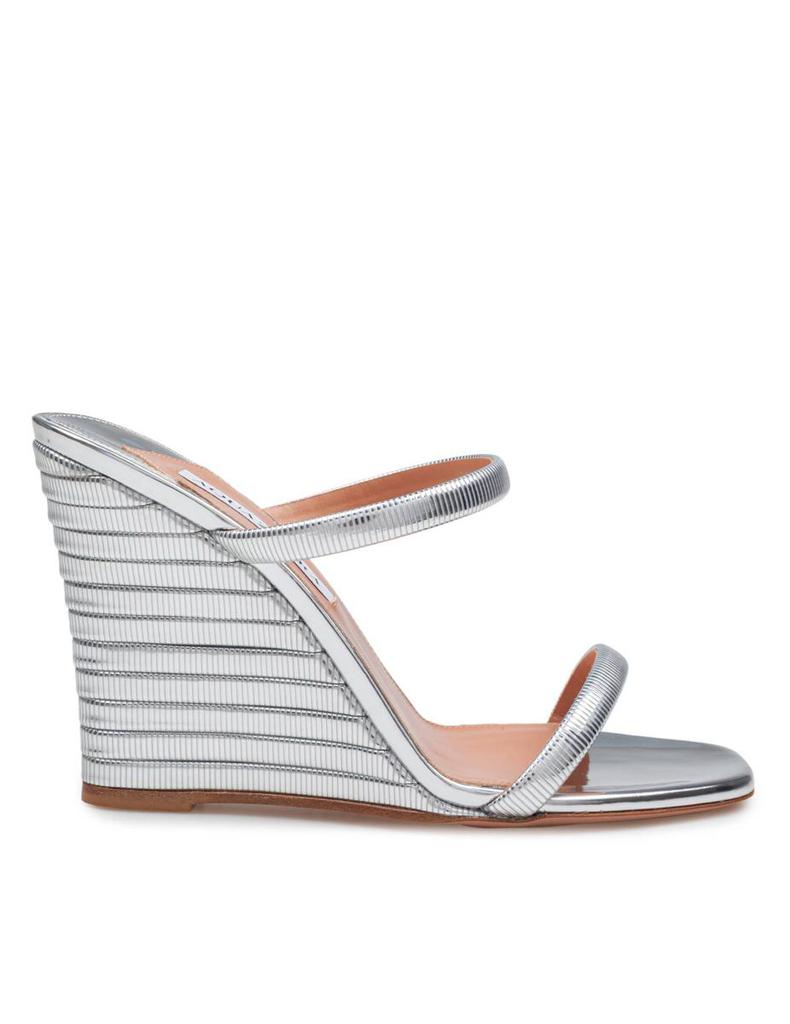 Aquazzura Aquazzura Riviera Chain Wedge Sandals - Shoes