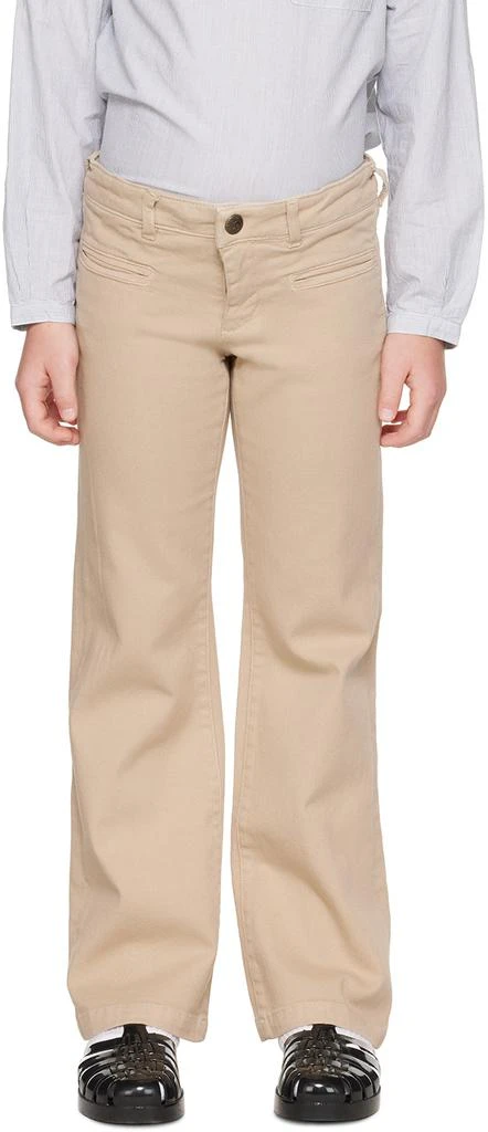 Bonpoint Kids Beige Bestie Jeans