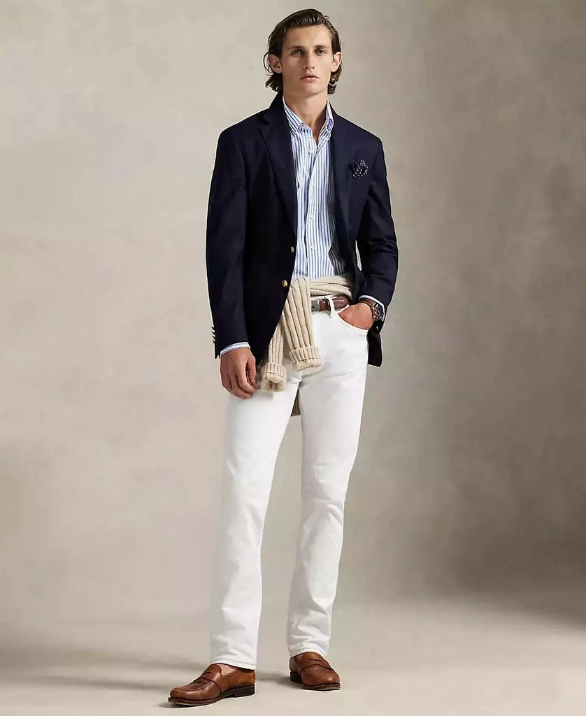 Ralph Lauren Men
s Classic-Fit Striped Poplin Shirt 4