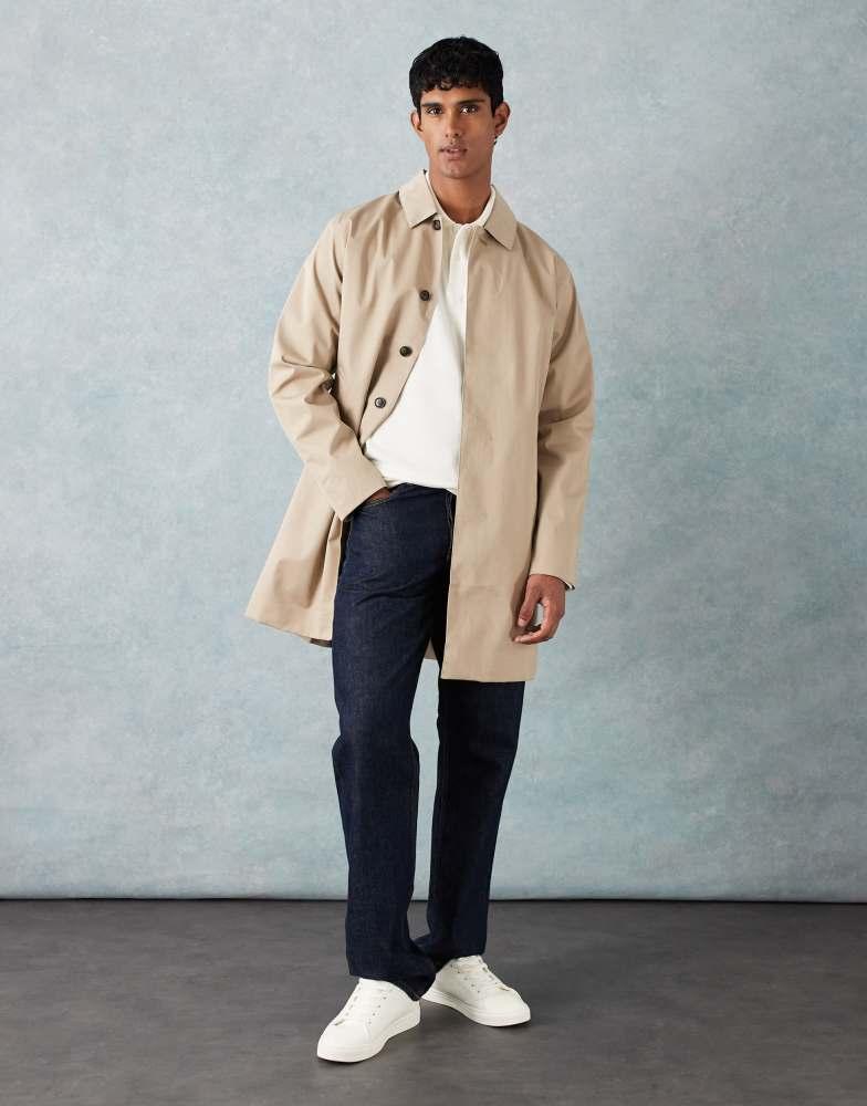 Barbour Barbour Lorden waterproof mac in washed stone - Jackets