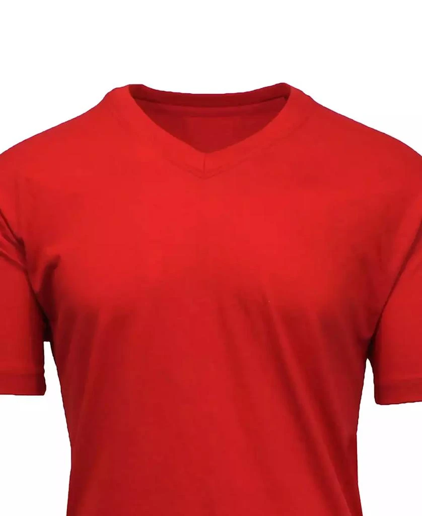 Blue Ice Men's Short Sleeve V-Neck Tee-5 Pack 5