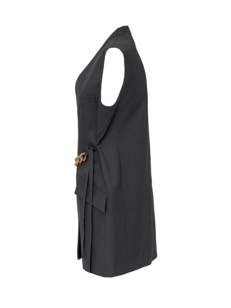 Givenchy Givenchy Chain Embellished Sleeveless Jacket 3