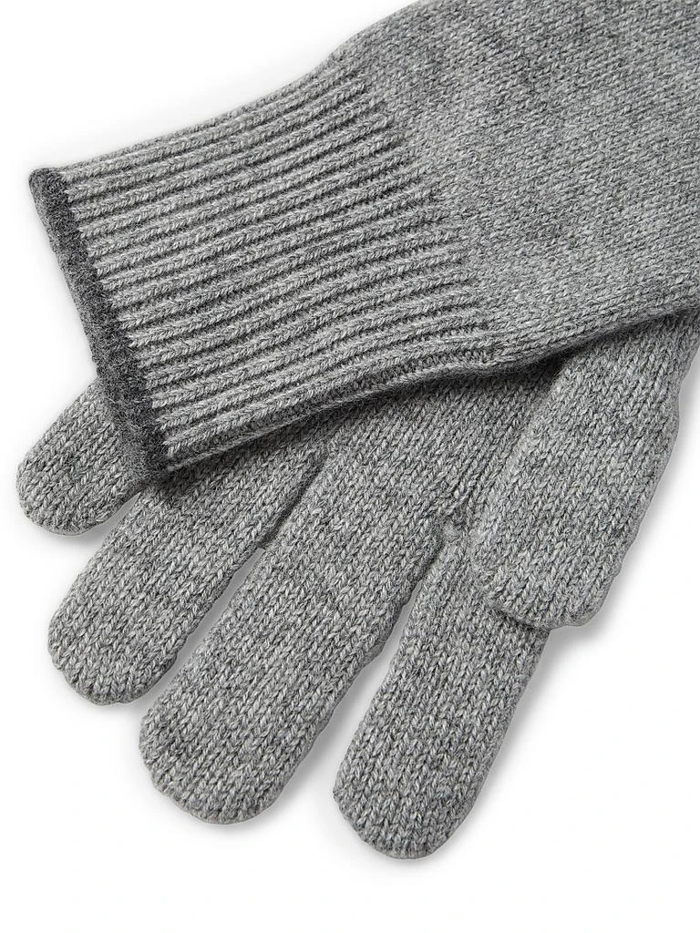 Brunello Cucinelli Cashmere Knit Gloves 3