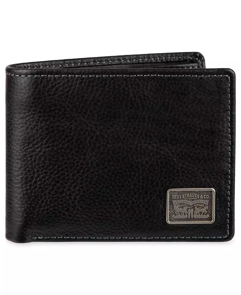 Levi's Men's Bill Divider and Ornament Passcase Wallet 1