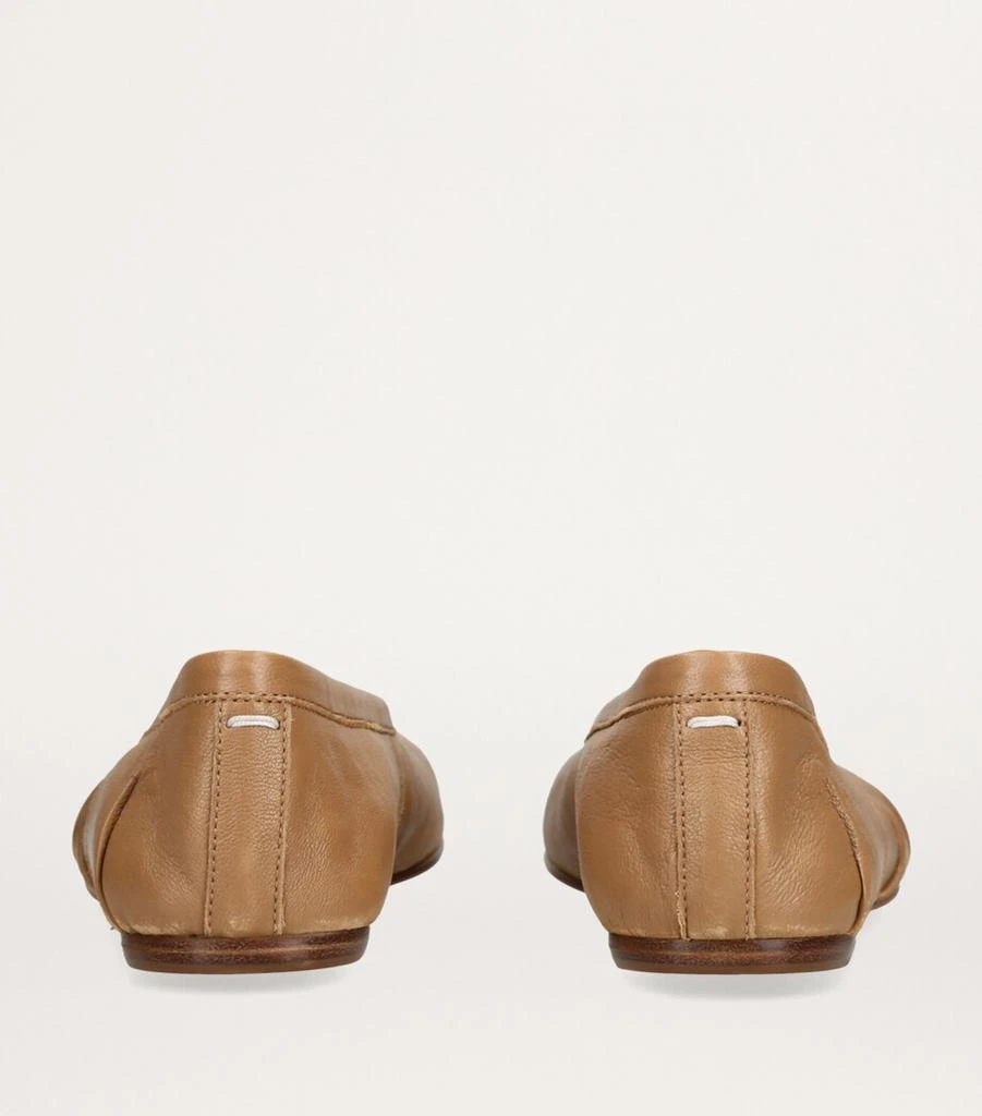 MAISON MARGIELA Leather Tabi Ballet Flats 2