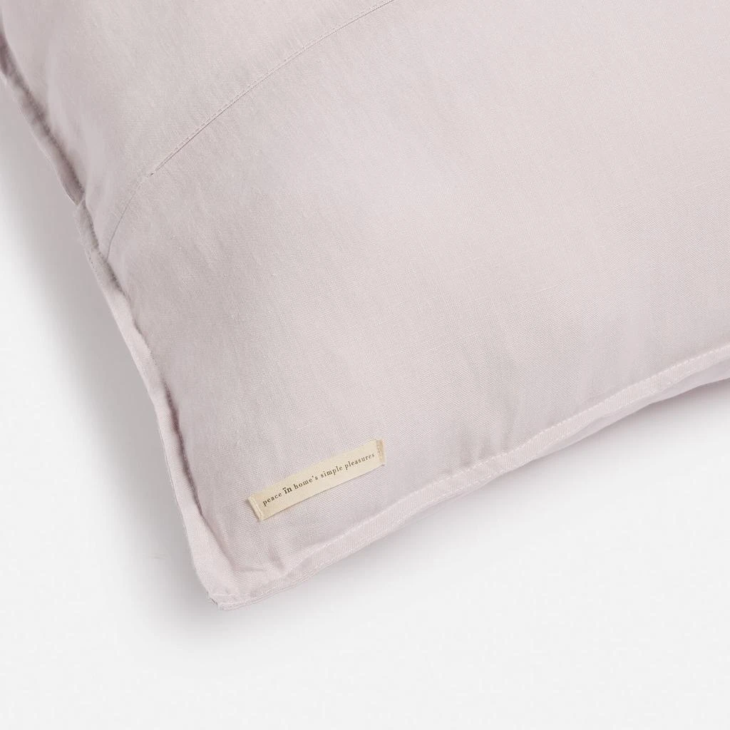 ïn home ïn home Linen Cushion - Lilac - 65x65cm 3