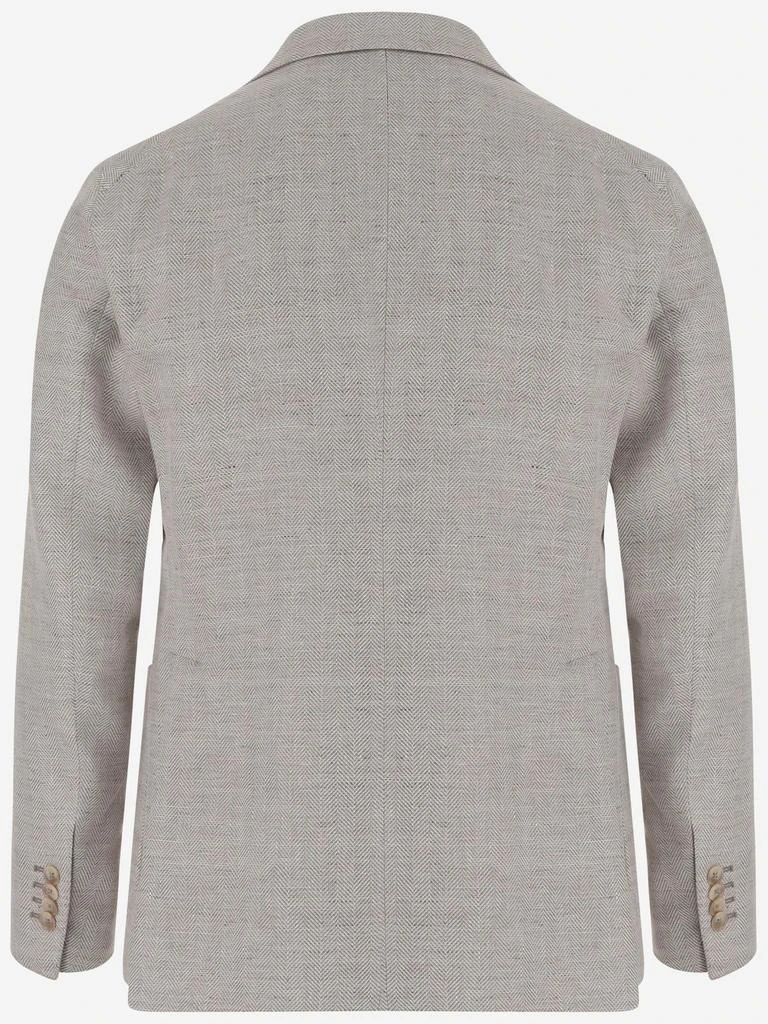 TAGLIATORE Tagliatore Herringbone Blazer Jacket 2