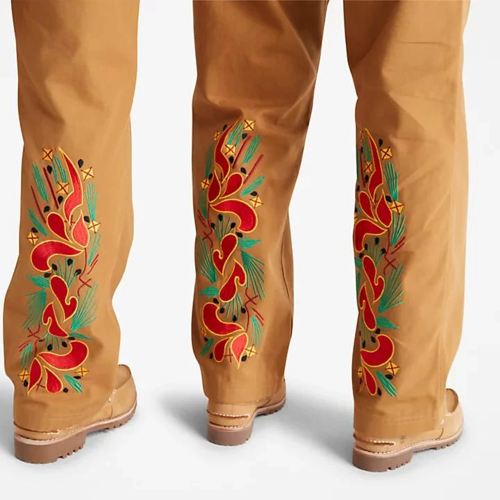 Timberland CLOT x Timberland® Duck Canvas Workwear Trousers in Dark Yellow 7