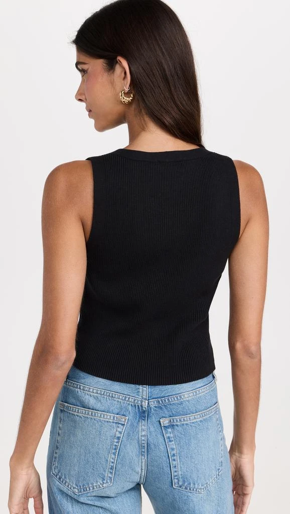 Reformation Myrtle Cotton Sweater Vest 2