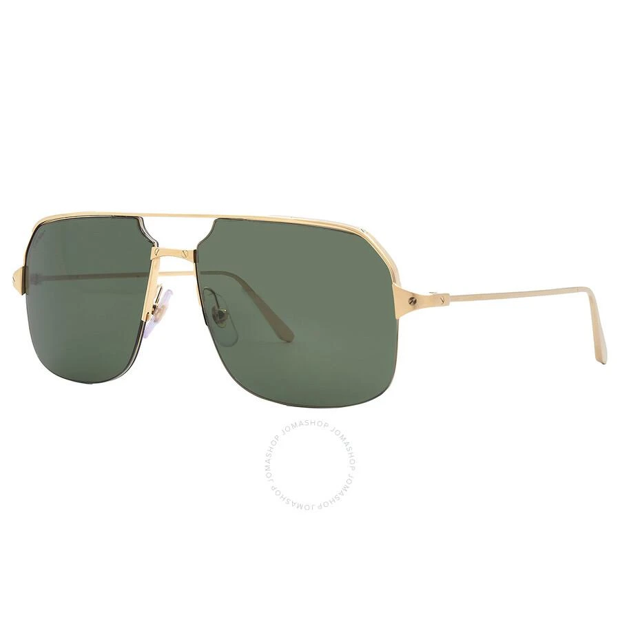 Cartier Green Navigator Men's Sunglasses CT0230S 002 59 3