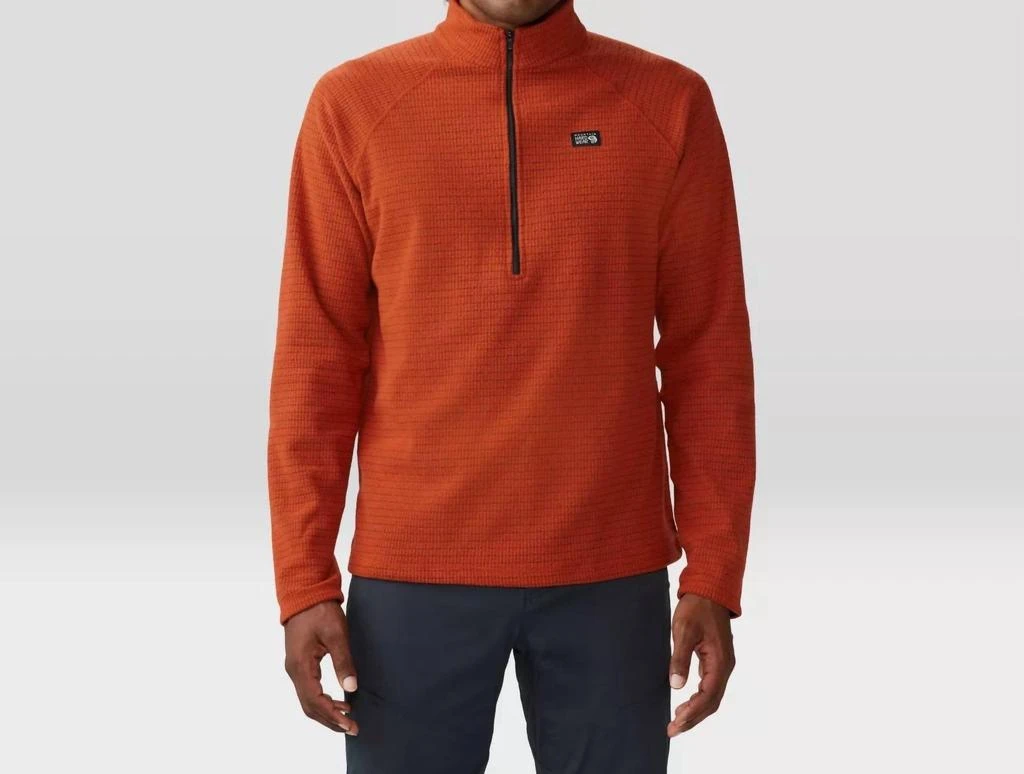 Mountain Hardwear Mountain Hardwear - Men
s Summit Grid Half Zip Sweatshirt