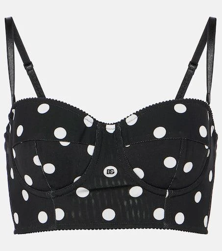 Dolce 
Gabbana Jersey bra top 1