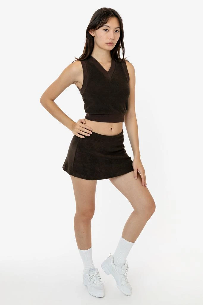 Los Angeles Apparel RLT384 - Loop Terry Mini Skort 12