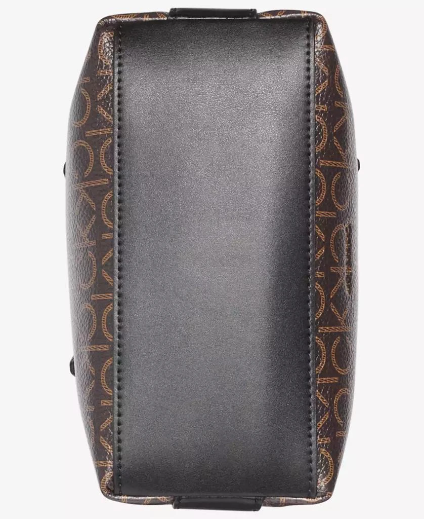 Calvin Klein Millie Signature Triple Compartment Crossbody with Zippered Coin Pouch 2