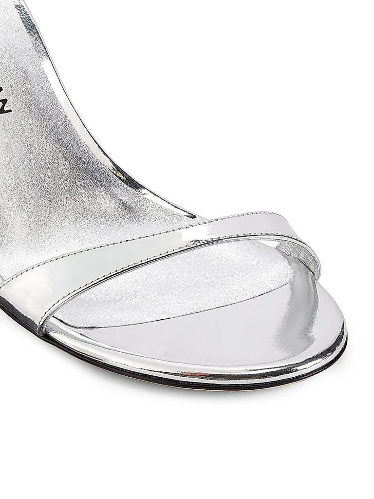 Stuart Weitzman Nudist II 75MM Leather Sandals 5