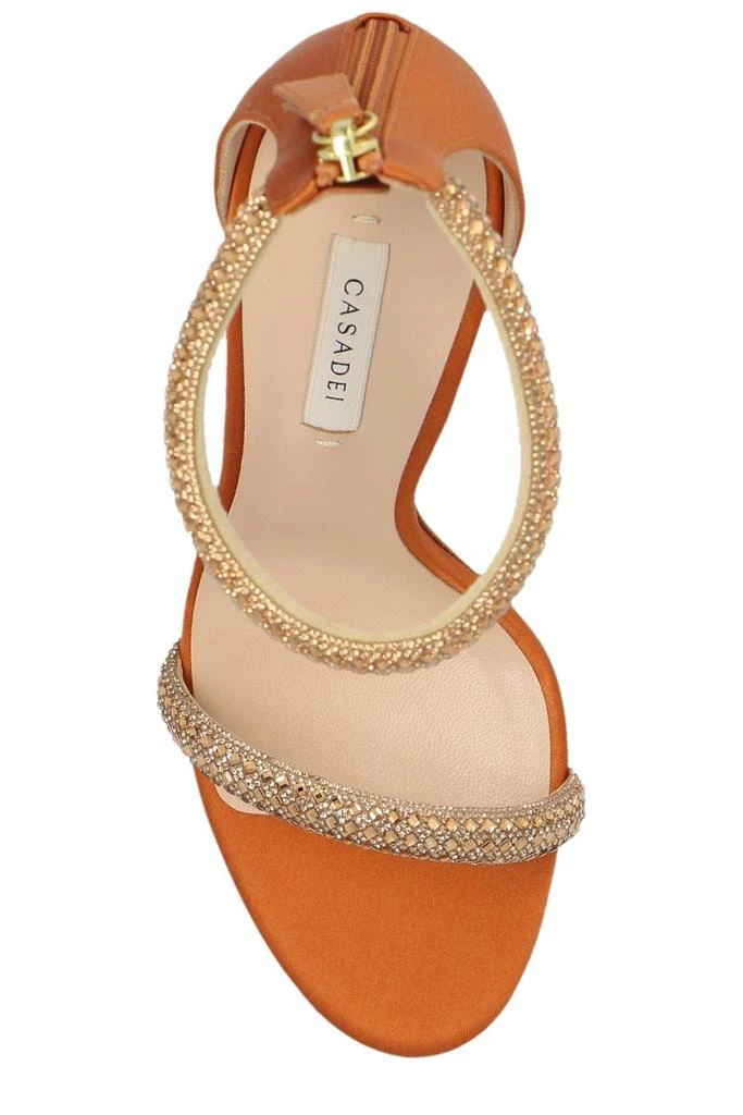 CASADEI Casadei Scarlet Stratosphere Embellished Open Toe Sandals 4