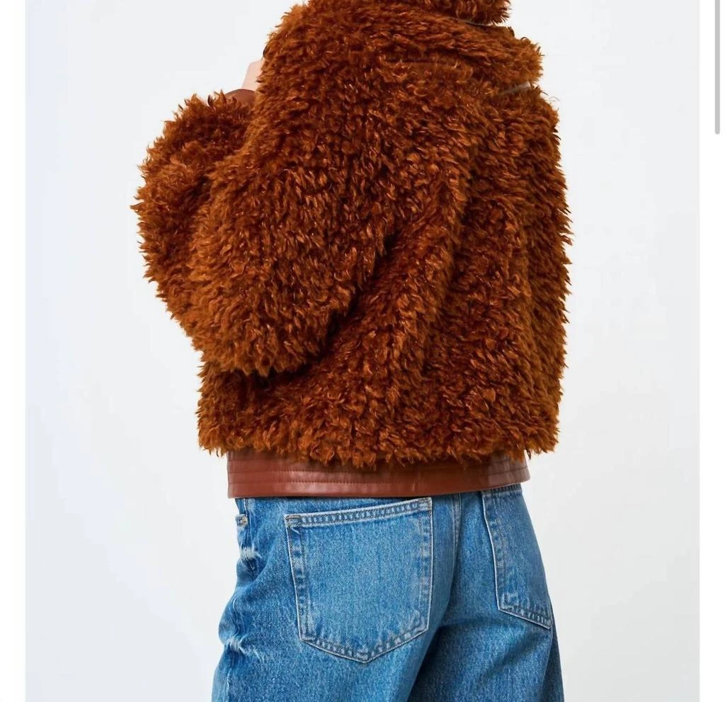 CIEBON Ciebon - FAUX FUR BOMBER JACKET 2
