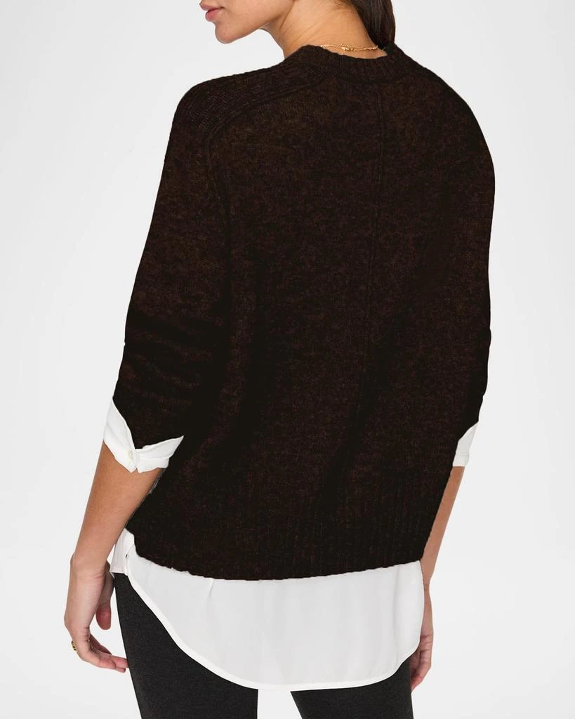 Brochu Walker Parson Layered Raglan-Sleeve Sweater 3