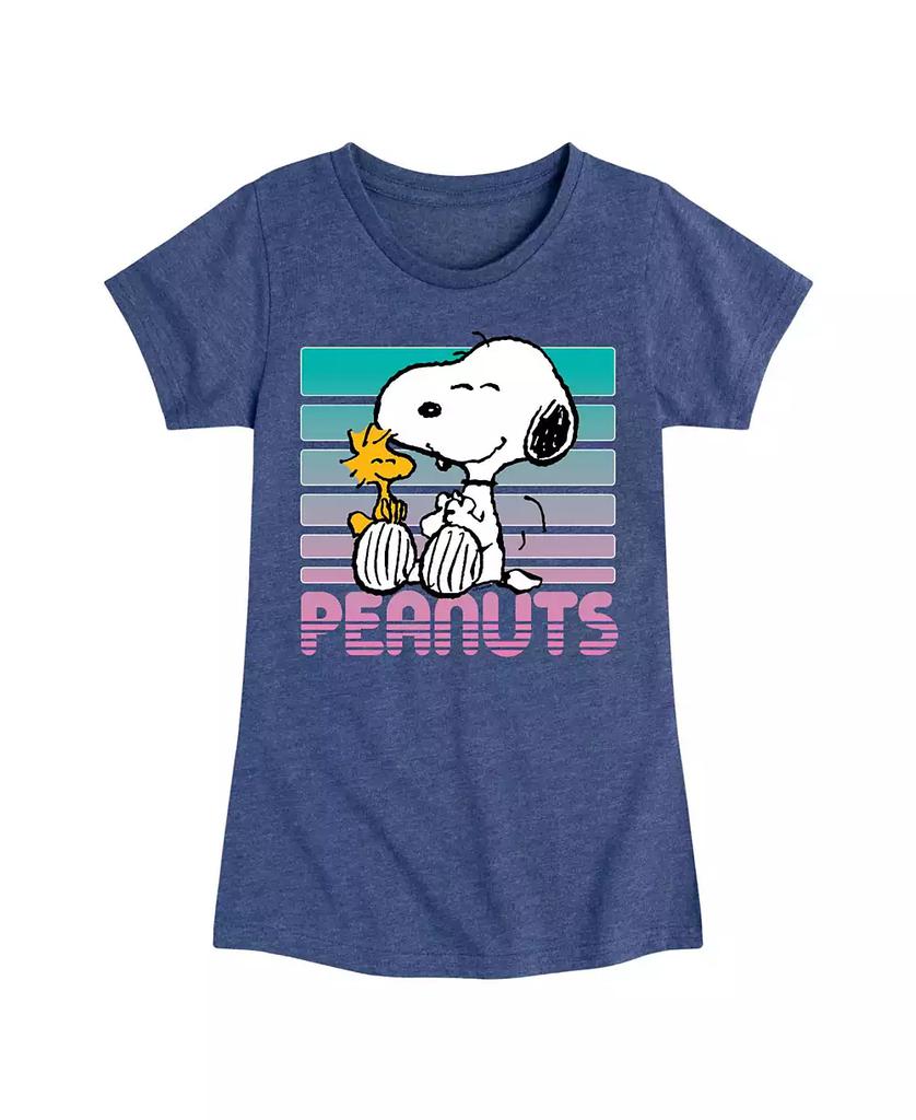 Peanuts Big Girls Snoopy Graphic Short Sleeve Tee