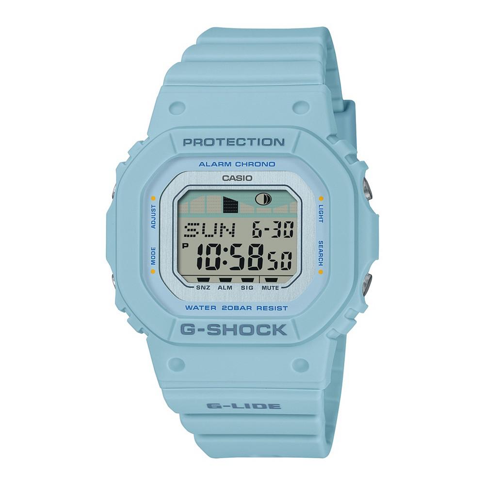 G-Shock Unisex Digital Blue Resin Watch, 40.5mm GLXS5600-2