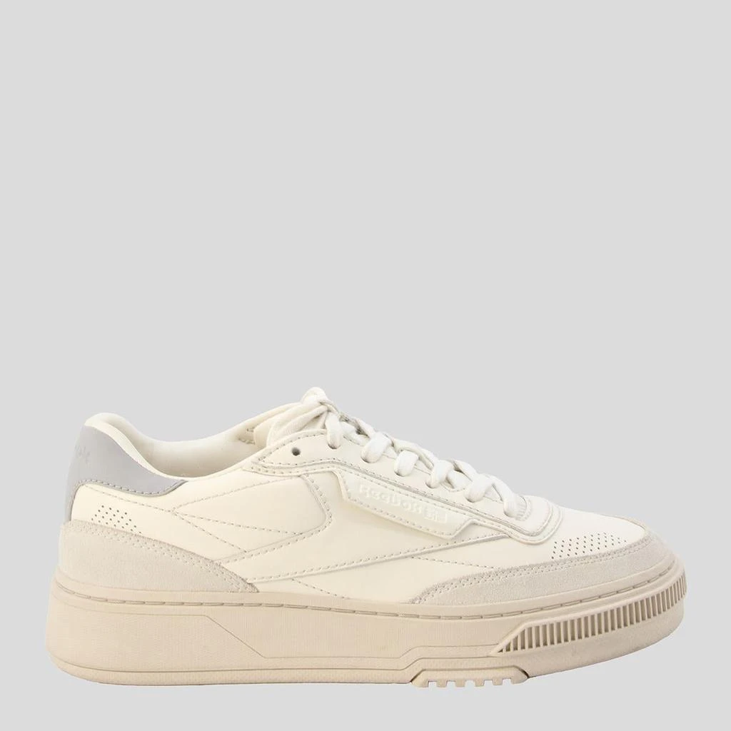 Reebok Reebok White And Grey Leather C Ltd Sneakers 1