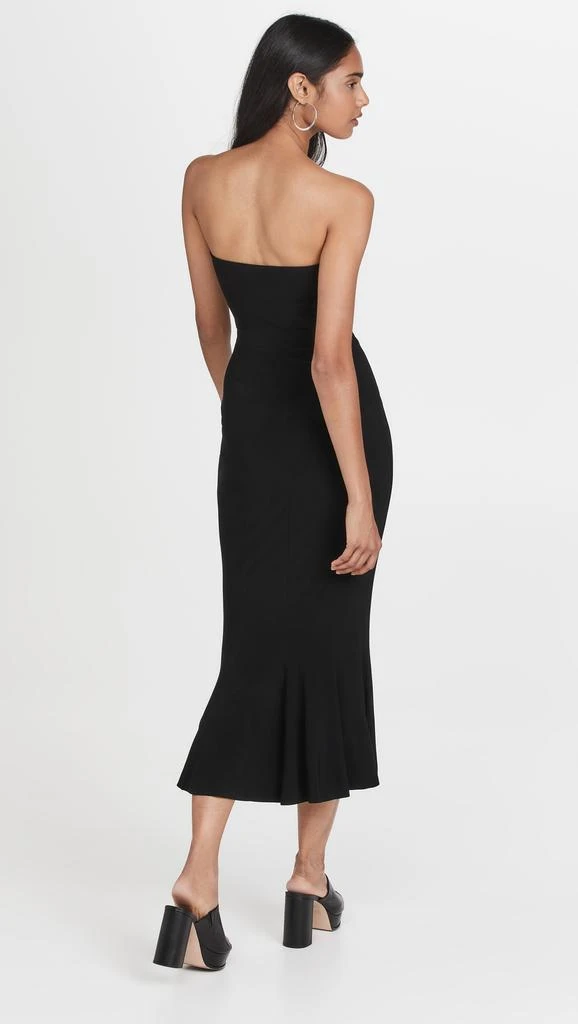 Norma Kamali Strapless Fishtail Dress 2