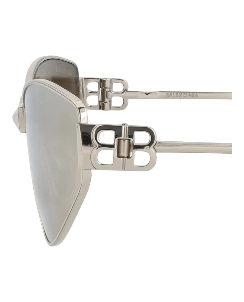 Balenciaga Cat Eye-Frame Metal Sunglasses 4