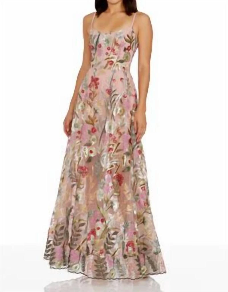 Shop Dress The Population - Umalina Sequin Embroidered Gown on Sale at  BeyondStyle  Get 45% Off Dress The Population - Umalina Sequin Embroidered  Gown with Limited-Time Flash Deals, Exclusive Discounts, and