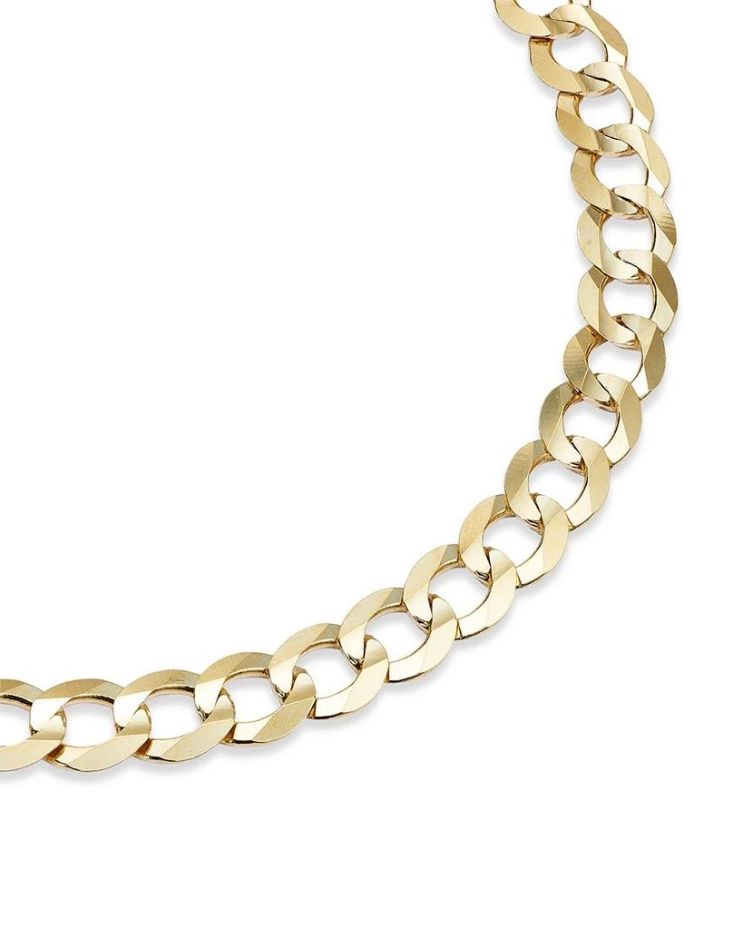 Bloomingdale
s Men
s Comfort Curb Link Chain Bracelet in 14K Yellow Gold 2
