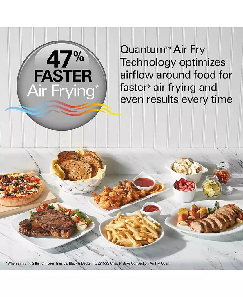 Hamilton Beach Air Fryer Toaster Oven with Quantum Air Fry Technology - 31350G 4