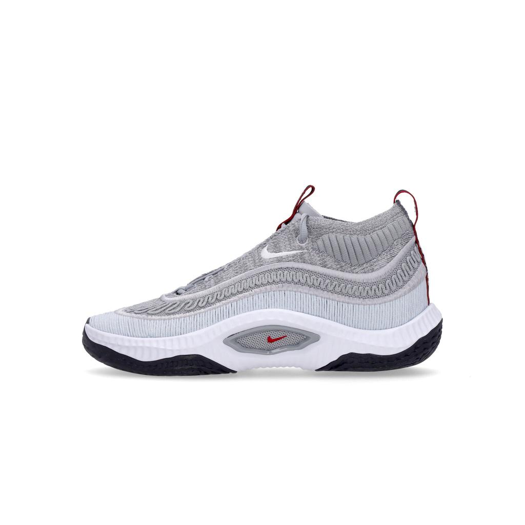 NIKE Men's Basketball Shoe Cosmic Unity 3 Flat Silver/pure Platinum/varsity Red