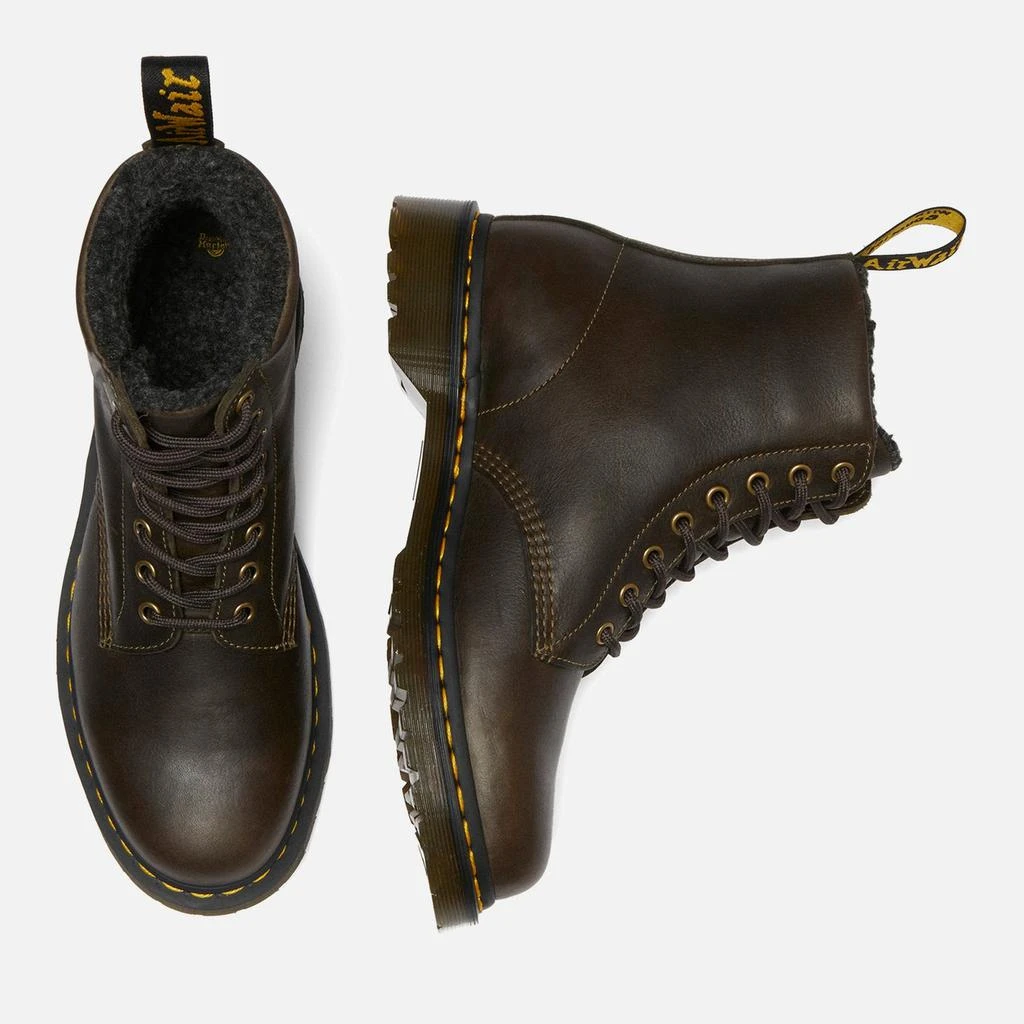 Dr. Martens Dr. Martens Men's 1460 Faux Fur-Lined Leather Boots 3