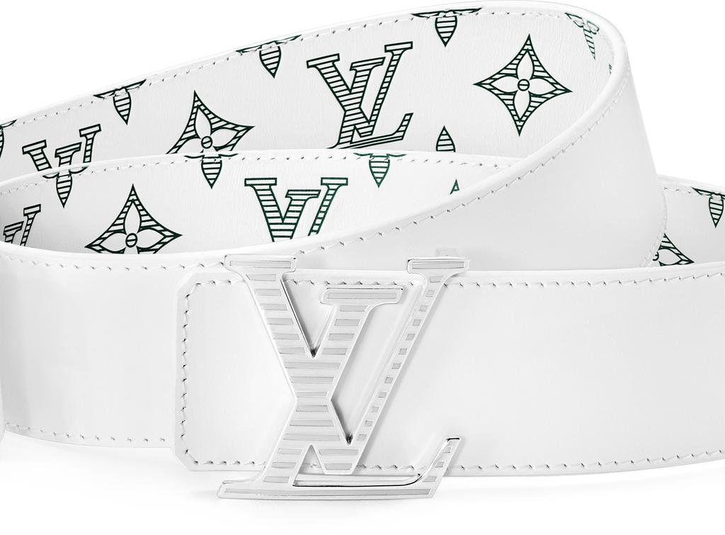 Louis Vuitton ホワイト ベルト Louis Vuitton ホワイトベルト - メルカリ