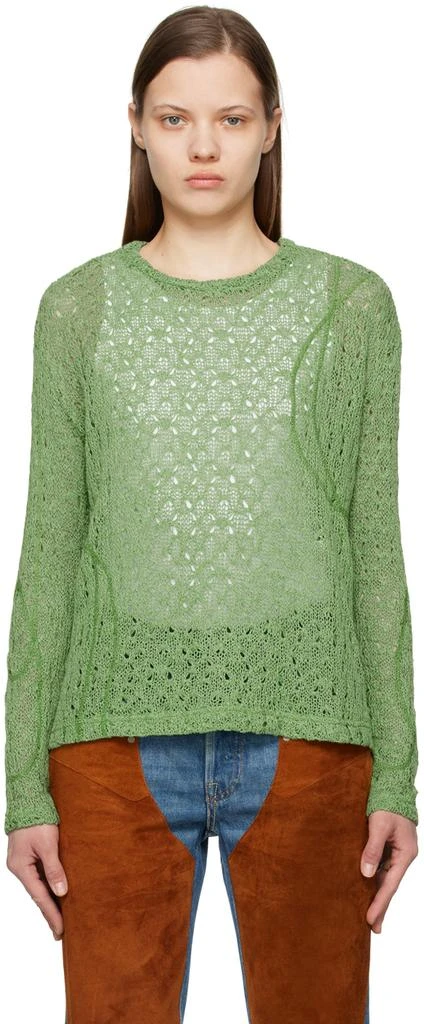 ANDERSSON BELL Green Watton Sweater 1