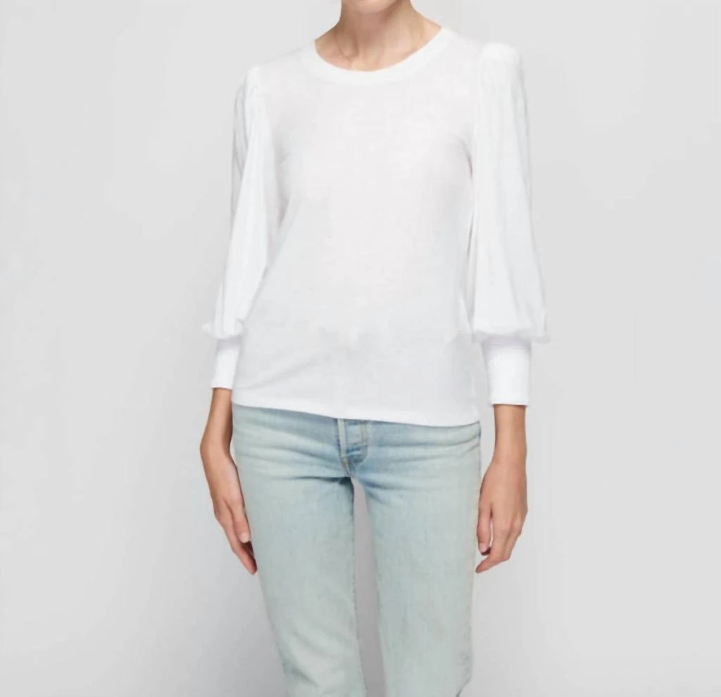 Nation LTD Nation Ltd - Loren Smocked Peasant Tee 2
