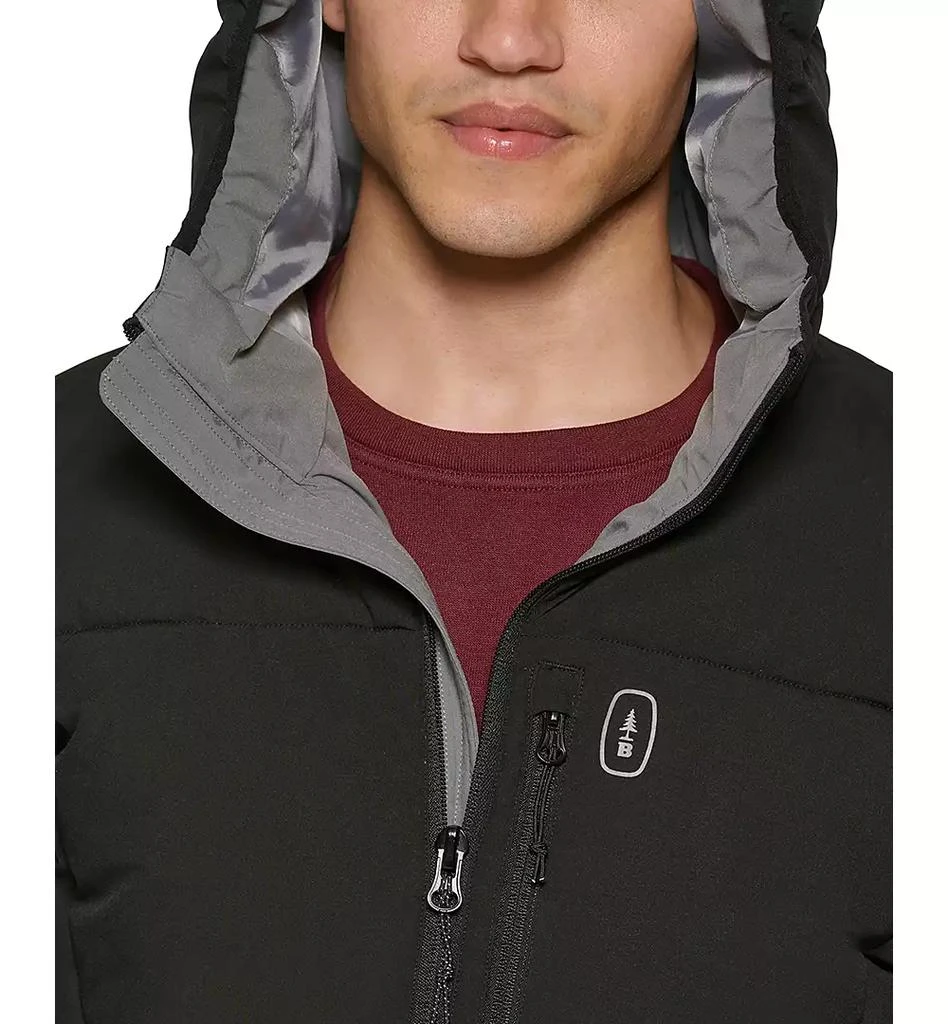 BASS OUTDOOR Men's Glacier Quilted Full-Zip Hiking Puffer Jacket 5
