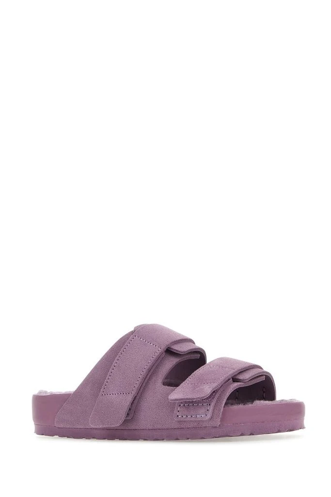 Birkenstock Purple suede Birkenstock X Tekla Uji slippers 1