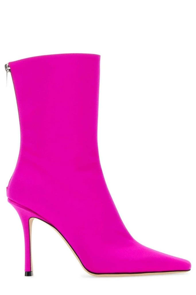 Jimmy Choo Jimmy Choo Agathe 100 Pointed-Toe Ankle Boots 1
