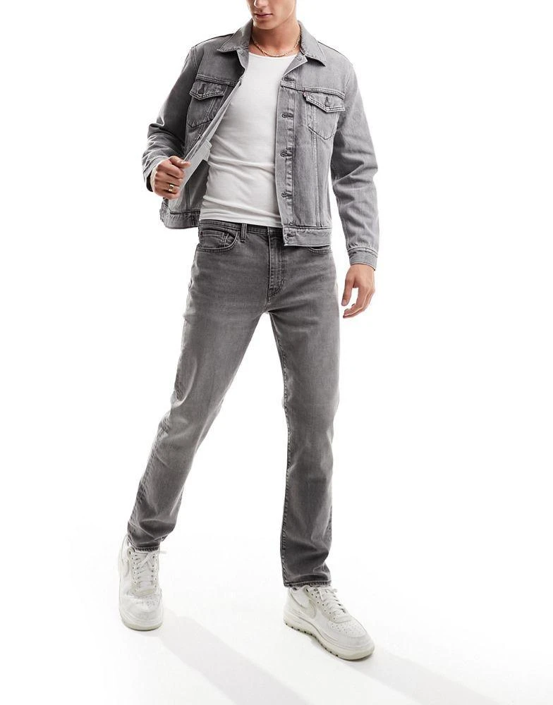 Levi's Levi's 502 taper fit jeans in grey wash 5