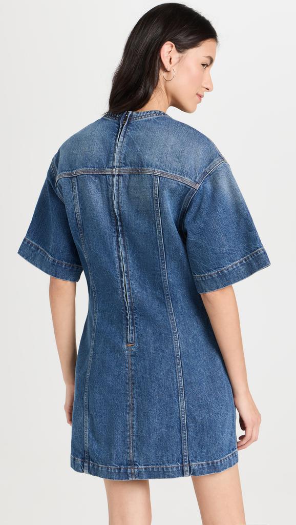 Stella McCartney Mid Blue Vintage Lacing Dress